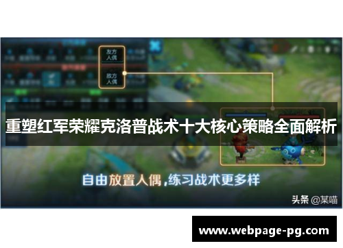 重塑红军荣耀克洛普战术十大核心策略全面解析